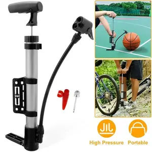 Portable Mini Bike Pump Bicycle Air Inflator with Mount Frame for Mountain & Road Bike Ball-2806