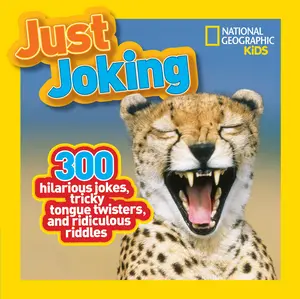 USED Book - Just Joking: 300 Hilarious Jokes, Tricky Tongue Twisters, and Ridiculous Riddles by National Geographic Kids (Paperback) - english