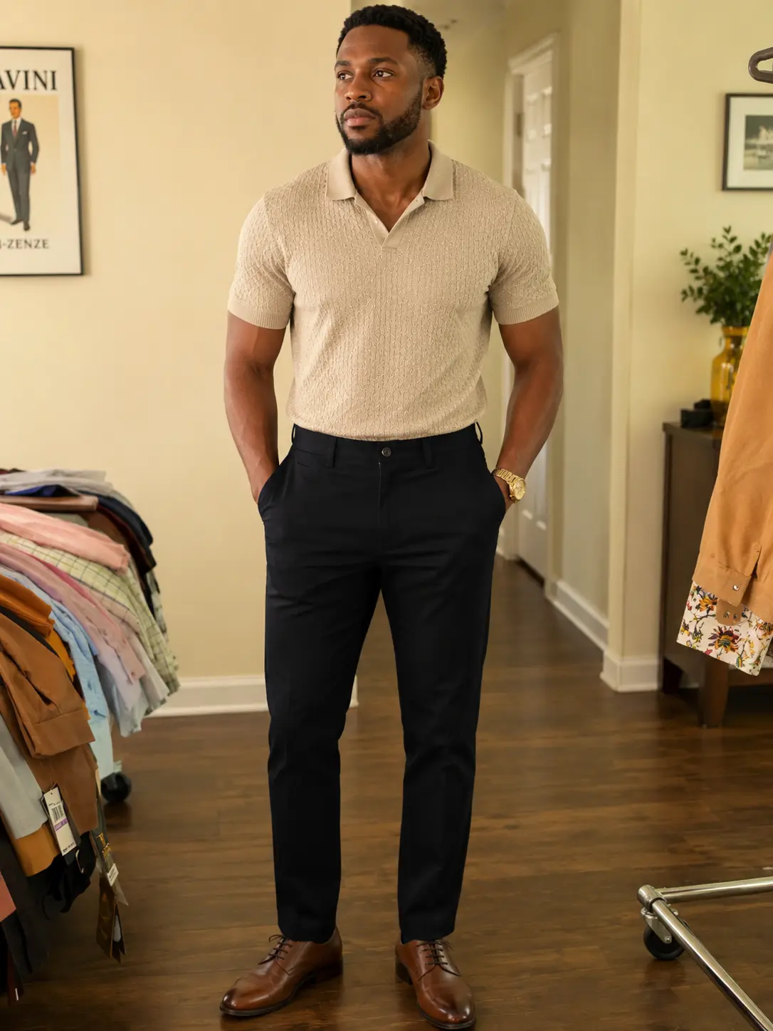 Pavini Modern Performance Trousers