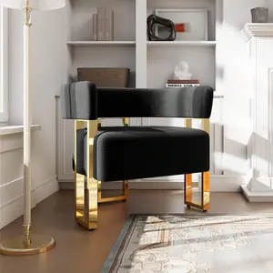 Modern Upholstered Accent Chair, Bucket Chairs, Arm Chairs For Living Room Bedroom Office