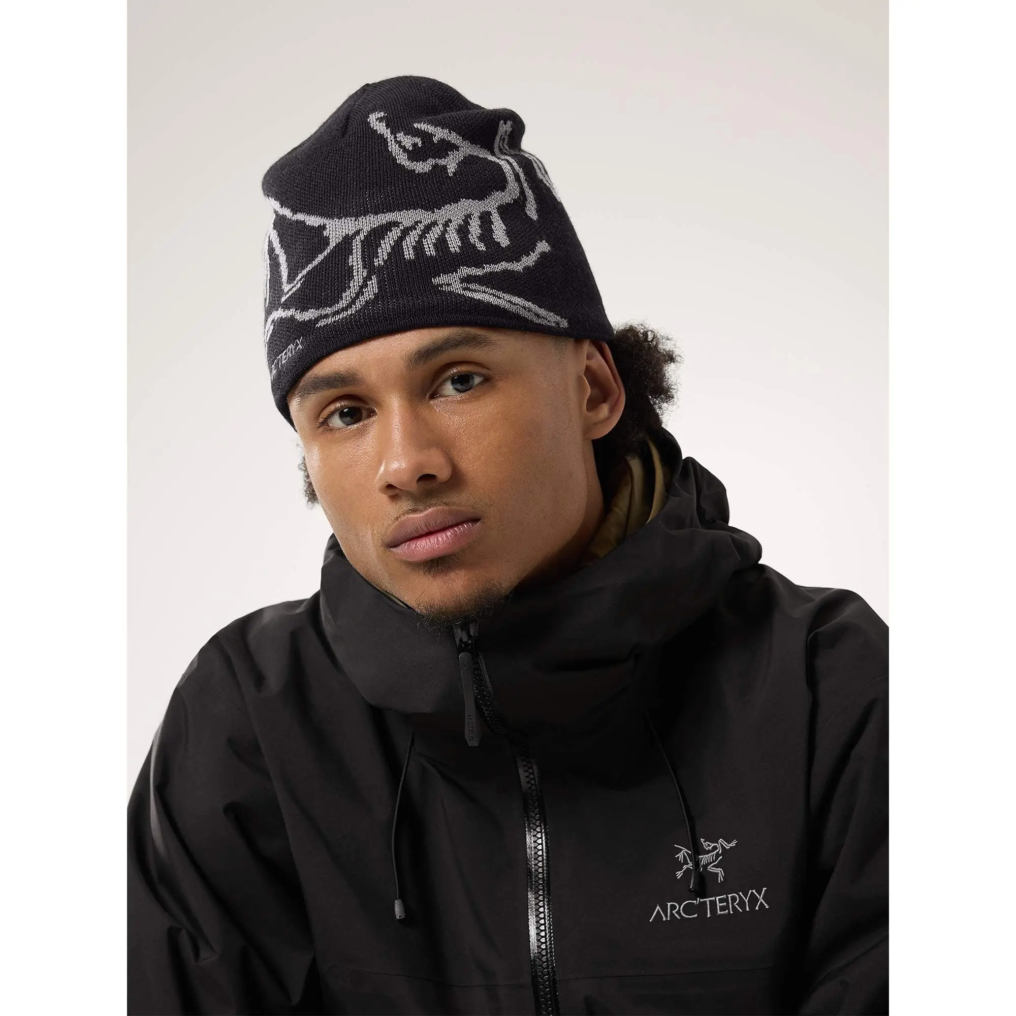 ARC'TERYX Winter Beanie for Men Women – Premium Knit Skull Cap with Graphic Design, Warm Stretch Cuffed Hat, Soft Comfortable Winter Headwear, Hiking Skiing Camping Outdoor Sports, Casual Streetwear Fashion, Unisex TikTok USA Trend