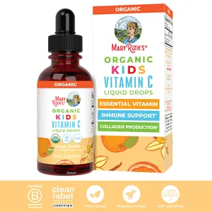 MaryRuth’s Organic Kids Vitamin C Drops - Immune Support Supplement - Overall Health - Acerola Fruit Extract - USDA Organic - Vegan - Non-GMO - 2oz