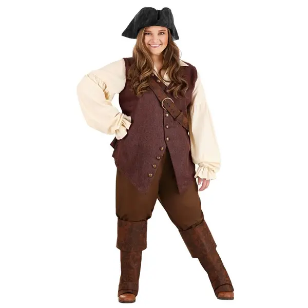 Plus Size Disney Elizabeth Swann Women's Costume (© Disney)