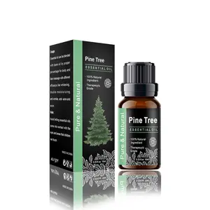10ML Pine Scented Essential Oil (25% Concentration), 12 Plant Fragrances, Multi-Use for Diffusers, Humidifiers, DIY Candles, Long-Lasting Aroma