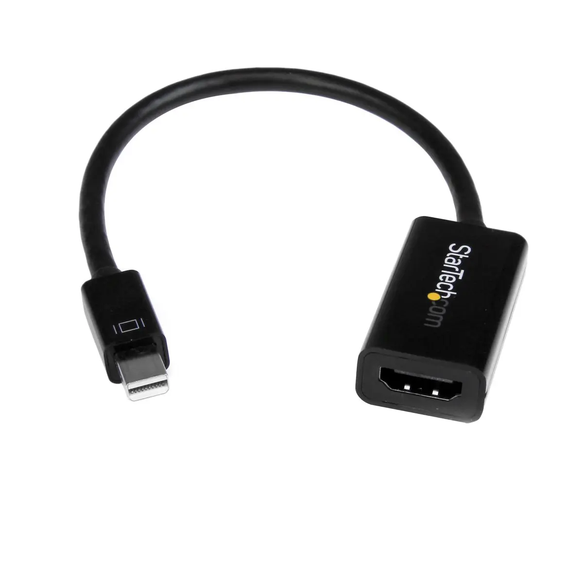 StarTech Mini DisplayPort to HDMI 4K Audio/Video Converter, 7.1 Surround Sound, Black