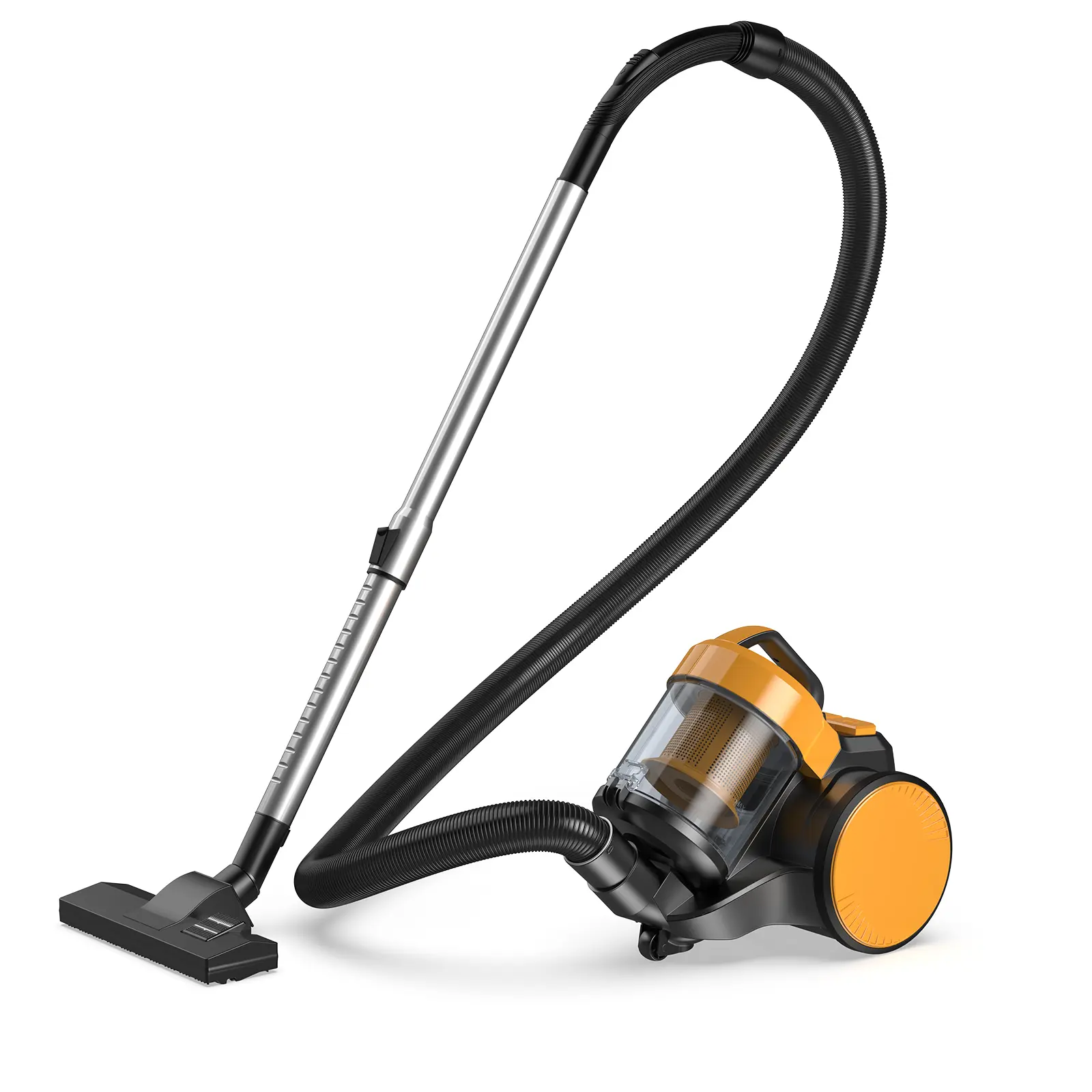 Ultra-Convenient Vacuum Cleaner | 16KPA Suction, Auto Retractable Cord, 1.8L Large Dust Cup, Full No-Blind-Spot Cleaning for Floors & Stairs