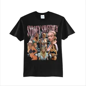 Sydney Sweeney Graphic T-Shirt – Premium Cotton Celebrity Inspired Tee for Trendy Streetwear Style – Premium Cotton Celebrity Inspired Tee for Trendy Streetwear Style