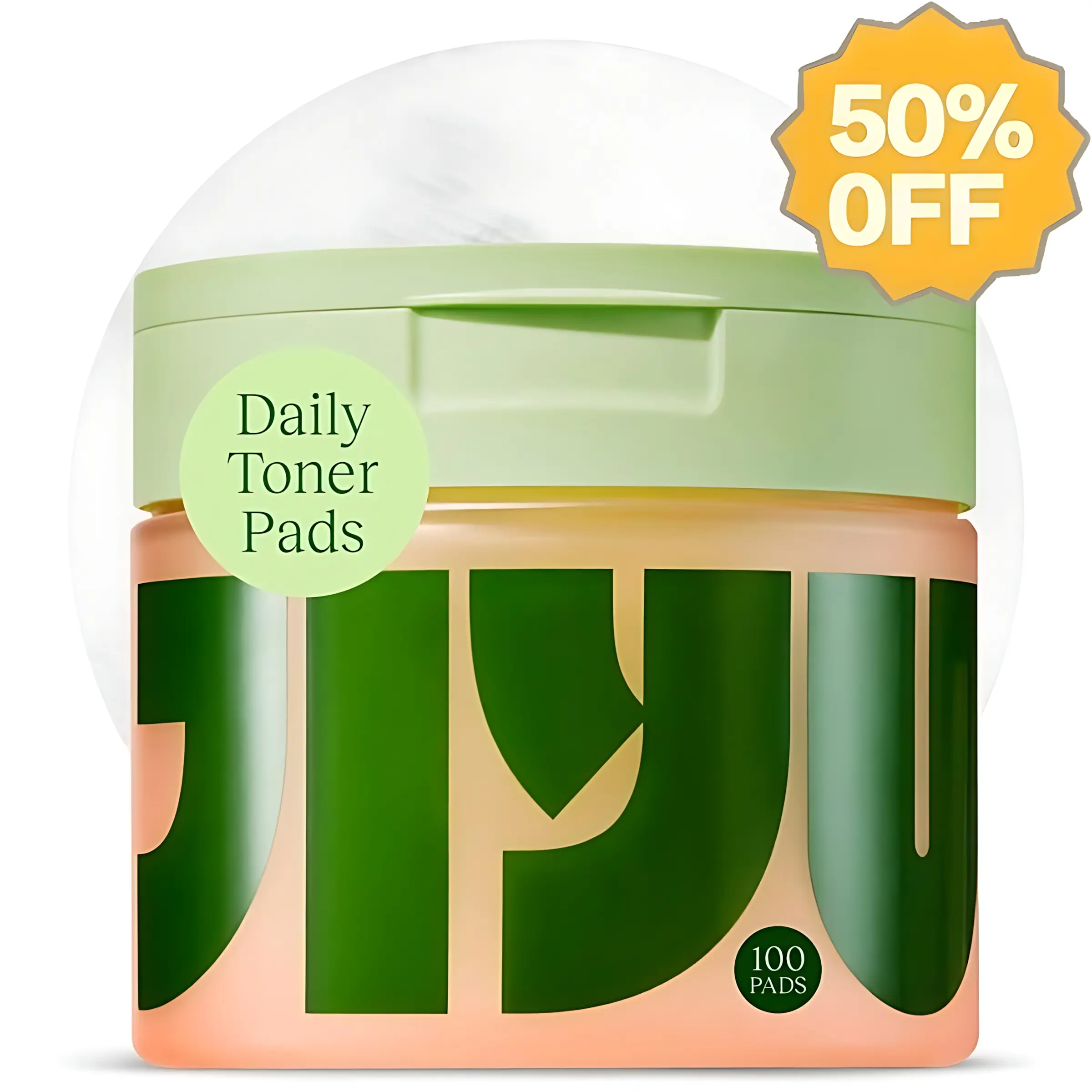 Jiyu Korean Skincare Anti-Aging Dark Spot Wrinkle MinimizingToner Pads with Snail Mucin Centella Asiatica Niacinamide Peptide Complex 100 ct Acne Daily Gentle Hydrate Intensive Moisturizer Madecassoside Formula