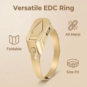 Trendy Adjustable Spinner Ring – Anxiety Relief Jewelry for Adults & Daily Focus