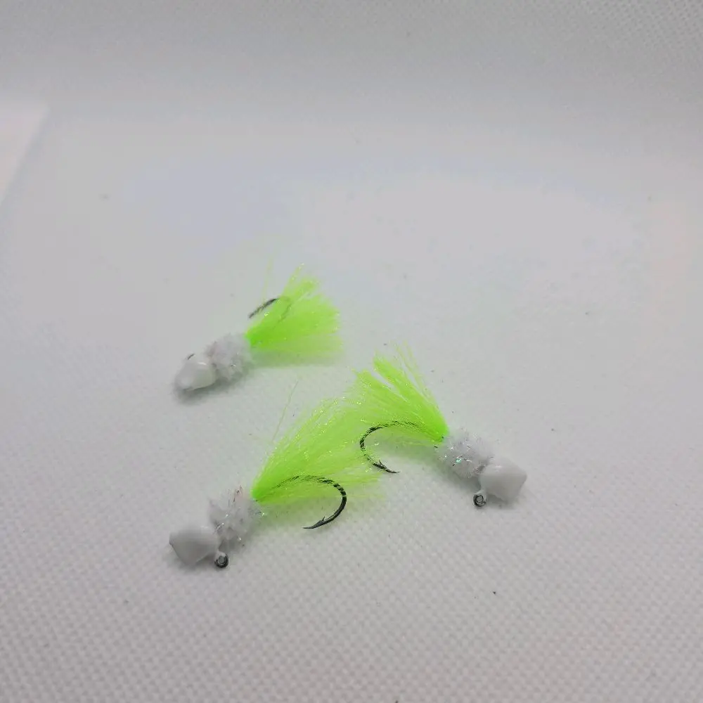 White & Chartreuse