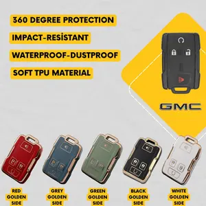 CHEVROLET/GMC 4-Button Key Fob Cover for Silverado, Sierra