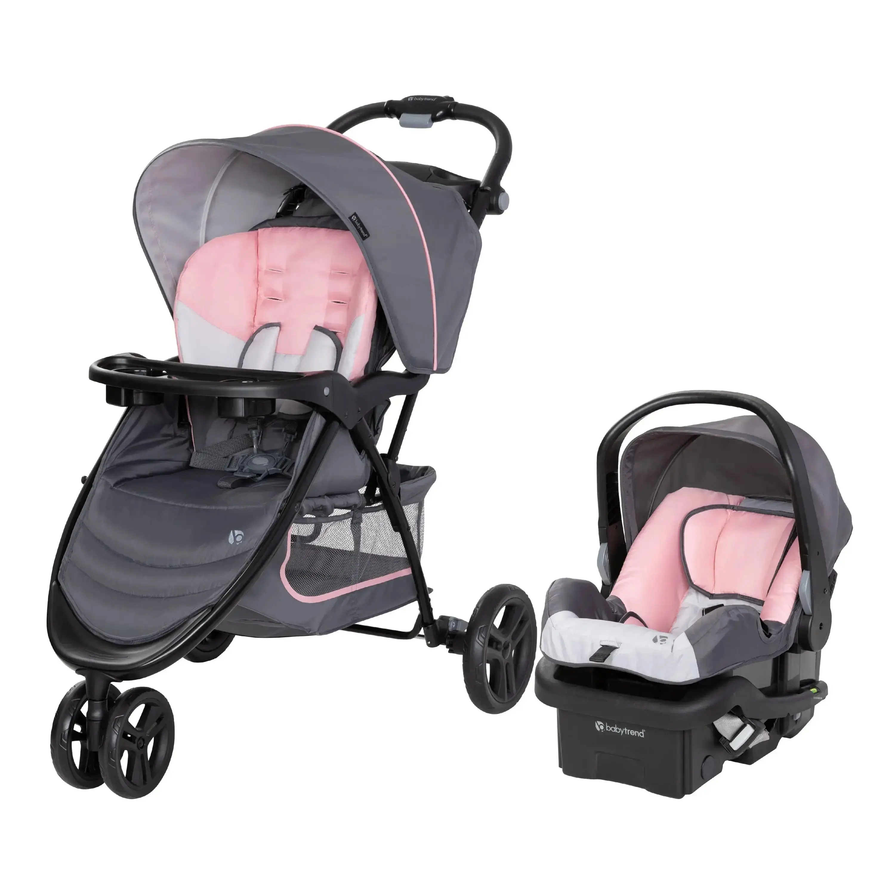 Baby Trend EZ Ride Travel System with EZ-Lift™ Infant Car Seat | Stroller/Car Seat Combo with 3 Wheels for Easy Turns Baby Trend EZ Ride Travel System with EZ-Lift™ Infant Car Seat | Stroller/Car Seat Combo with 3 Wheels for Easy Turns