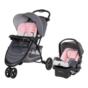 Baby Trend EZ Ride Travel System with EZ-Lift™ Infant Car Seat | Stroller/Car Seat Combo with 3 Wheels for Easy Turns