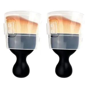 Premium Car Interior Cleaning Brush Set, 2 Counts Gentle Soft Bristles for Scratch-free Detailing Brush, Soft Bristle Cleaning Brush Car Detailing Brush Dusting Brush,Car Interior Cleaning Tool,Auto Detail Brush Car Dash Duster Brush, Car Accessories