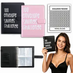 100 Envelopes Youth Saving Challenge, Budget Planning Binder, Savings Challenge Scrapbook, Cash Storage Journal, Student Budget Planner, Graduation Gifts Income Tracker