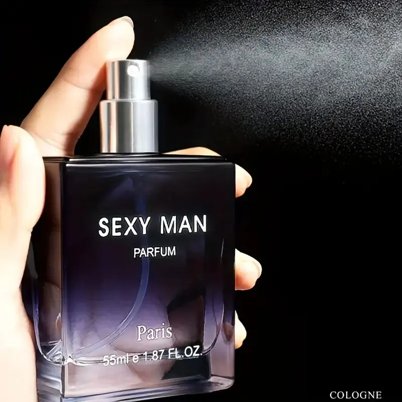 Men's Invigorating Woody Long Lasting Fragrance - 55ml (1-1.9 fl oz) Daily Wear Cologne, Ideal for Dating, Christmas Gift, Perfume For Sale, Liquid, Single Item, 1 To 1.9 Fl Oz, Fragrance Scent, Men's Cologne, Dating Gifts, Long-Lasting Men's Fragrance