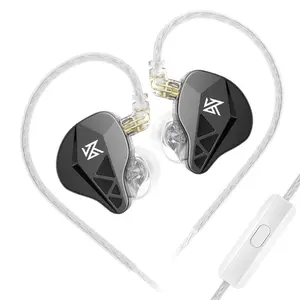 KZ EDXS in-ear Design Wireless Earphone, HiFi Deep Bass Earbuds with Detachable Cable, High Resolution Earbuds with Storage Bag & Replacement Memory Foam Ear Tips, Noise Cancelling Headset