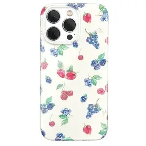 Velvet Caviar 'Berry Baby' Phone Case For iPhone 12–16 Pro Max| Soft-Touch Cute Design| Stylish,Shockproof, Protection Cover