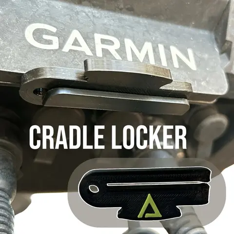 Cradle Locker For 102SV, 106SV, 122SV, 126SV Echomap - Secure Your Graph!