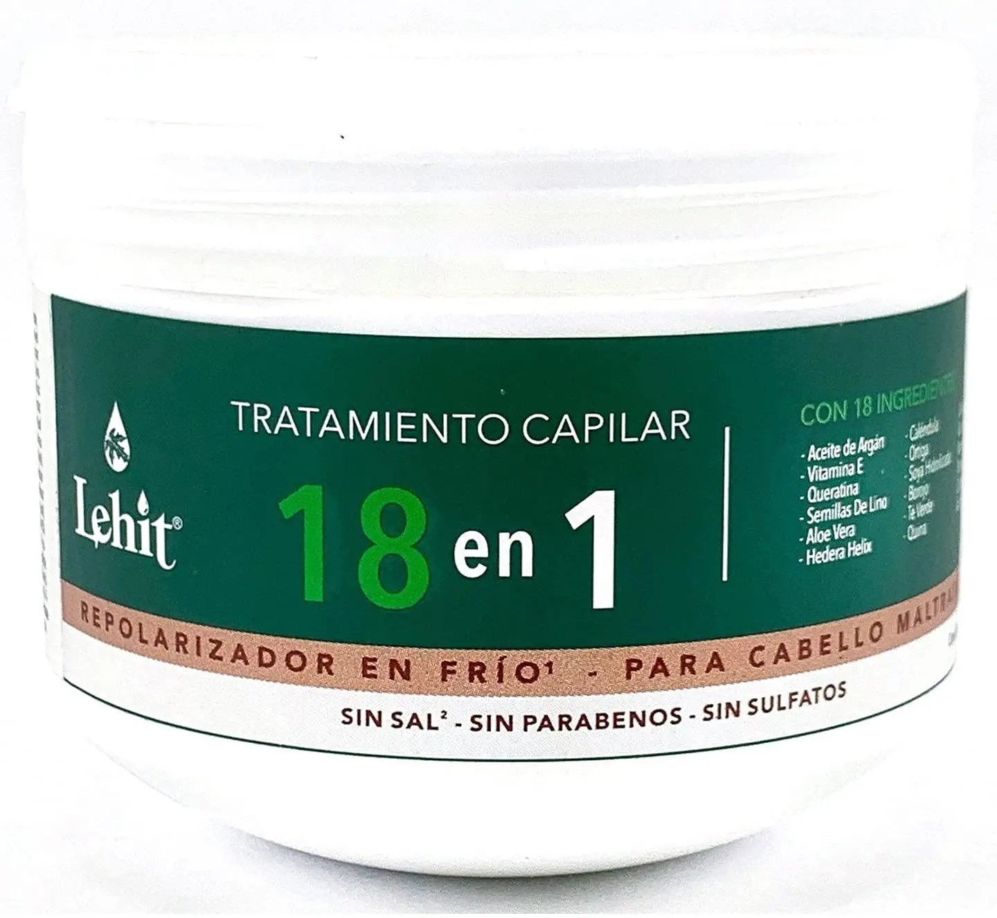 LEHIT Tratamiento para el cabello 18 en 1 300g