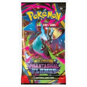 Pokemon Phantasmal Flames Booster Pack - ME02