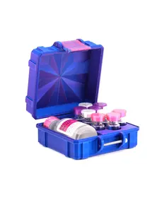 Mixed Vial Case | 10-Slot 3 ml Vial Case & 1 BAC Slot | Organizer for GLP-1, Peptides, Research
