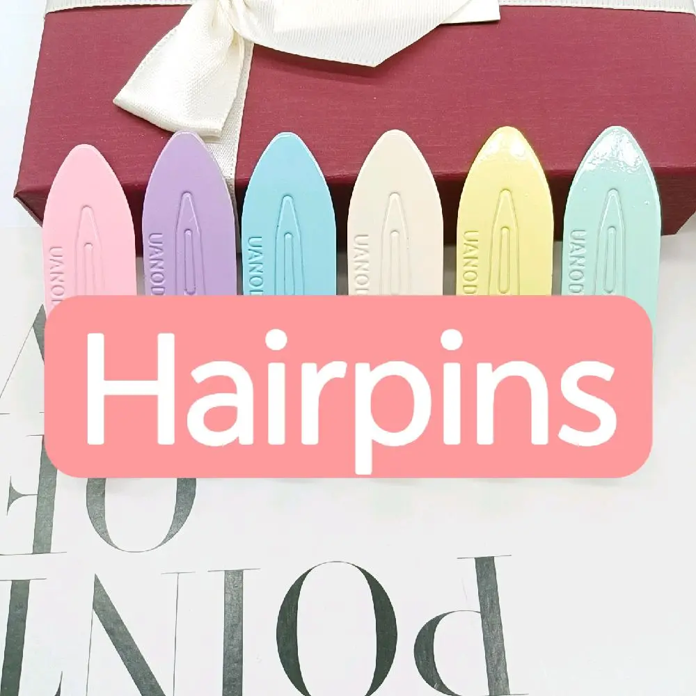 Hairpin Hair Clips - High Quality, Colorful Design, Includes Multiple Colors, Ideal for Styling Hair