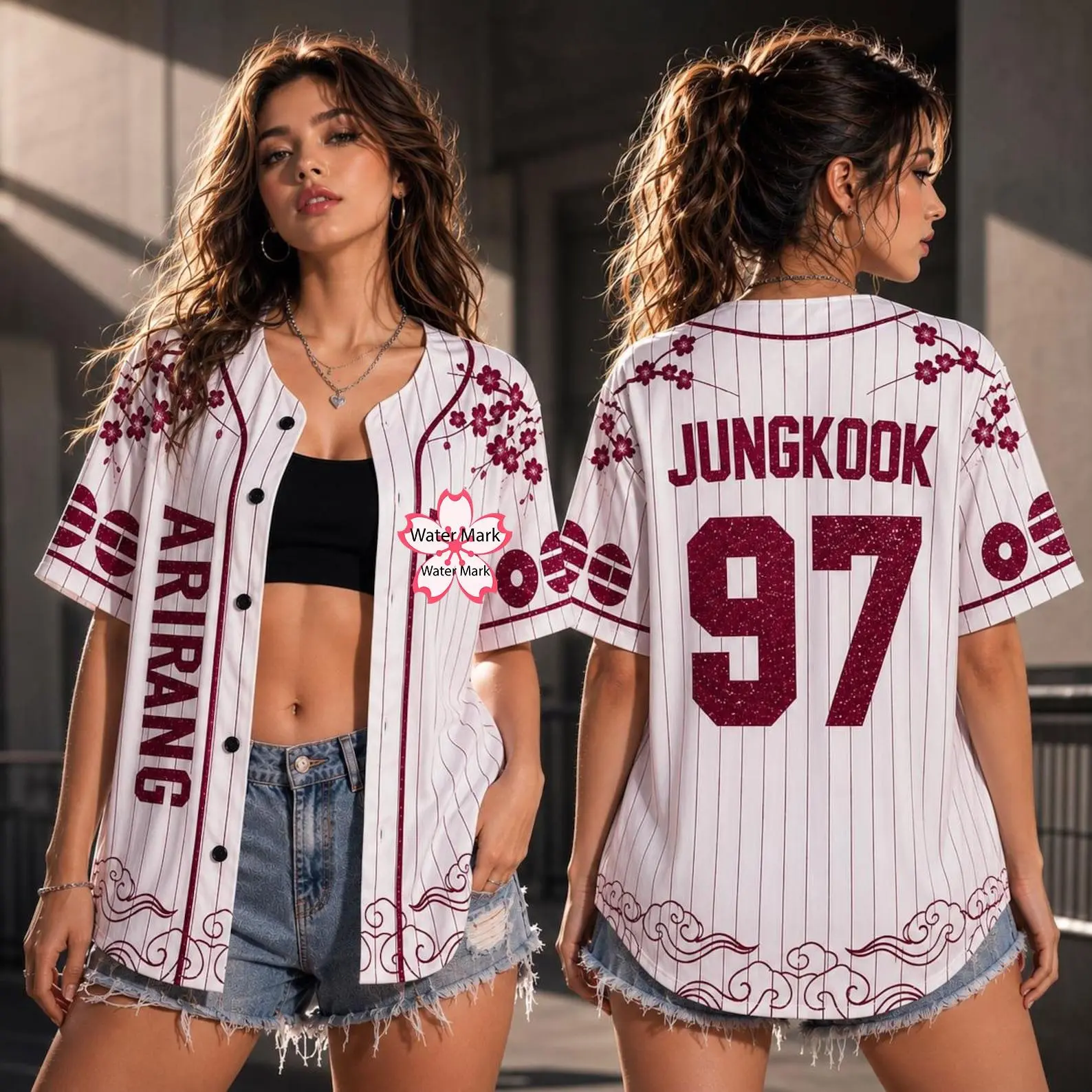 Custom Baseball Jersey K-POP Concert Tour Shirt, Personalized Name Number Bangtan Kpop, 2026 World Tour Concert Jersey Shirt for Fans Gift