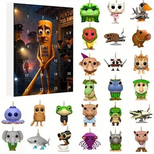 Game Collector's Edition Christmas Calendar, Role-Playing Toy Series, 24 Days Countdown Gift Set, Perfect for Gamers & Collectors