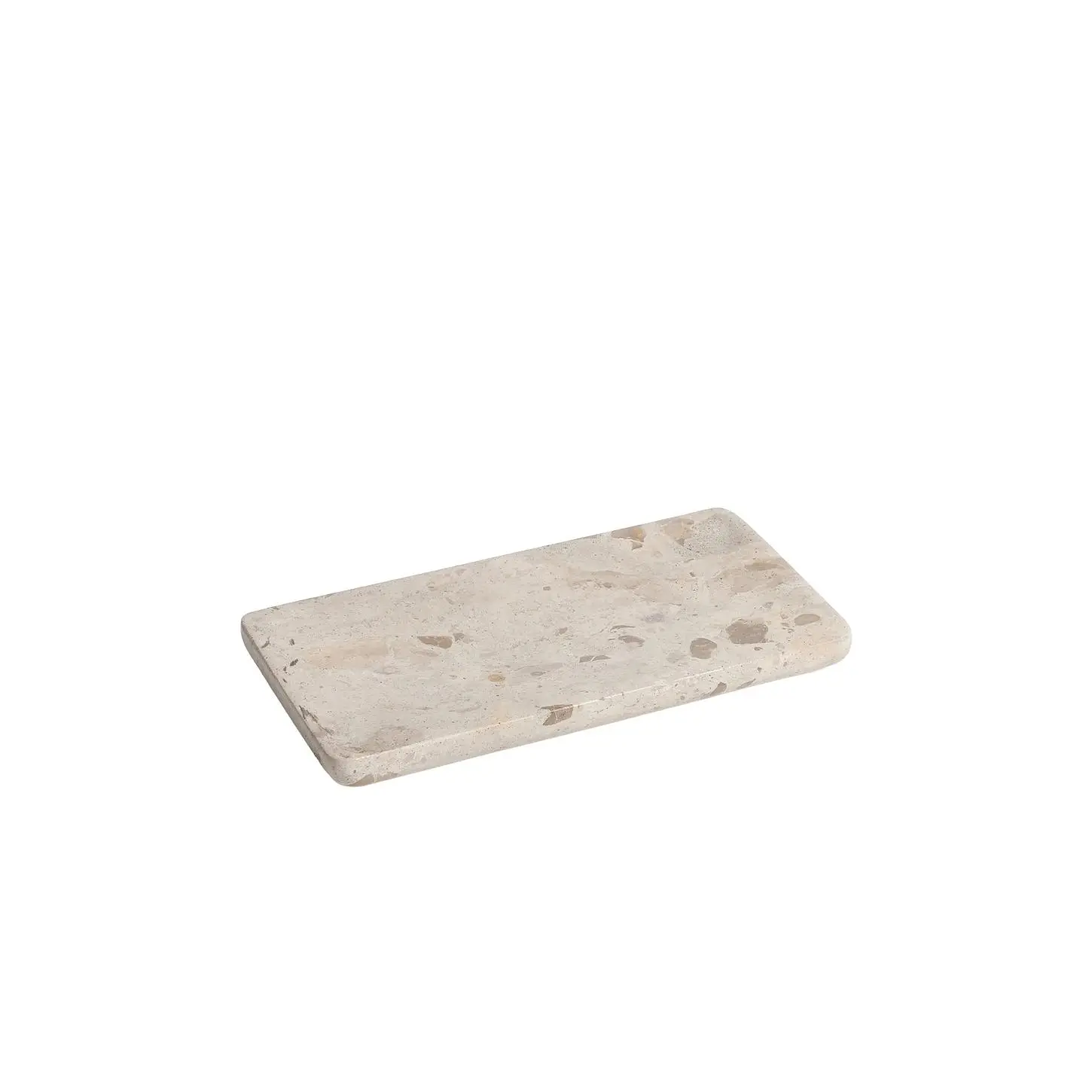 The Favorites Marble Vanity Tray in Crema Fossil
