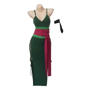 High-Quality One Piece Zoro Costume For Role-Playing Quick Delivery From Wano Country Supplier