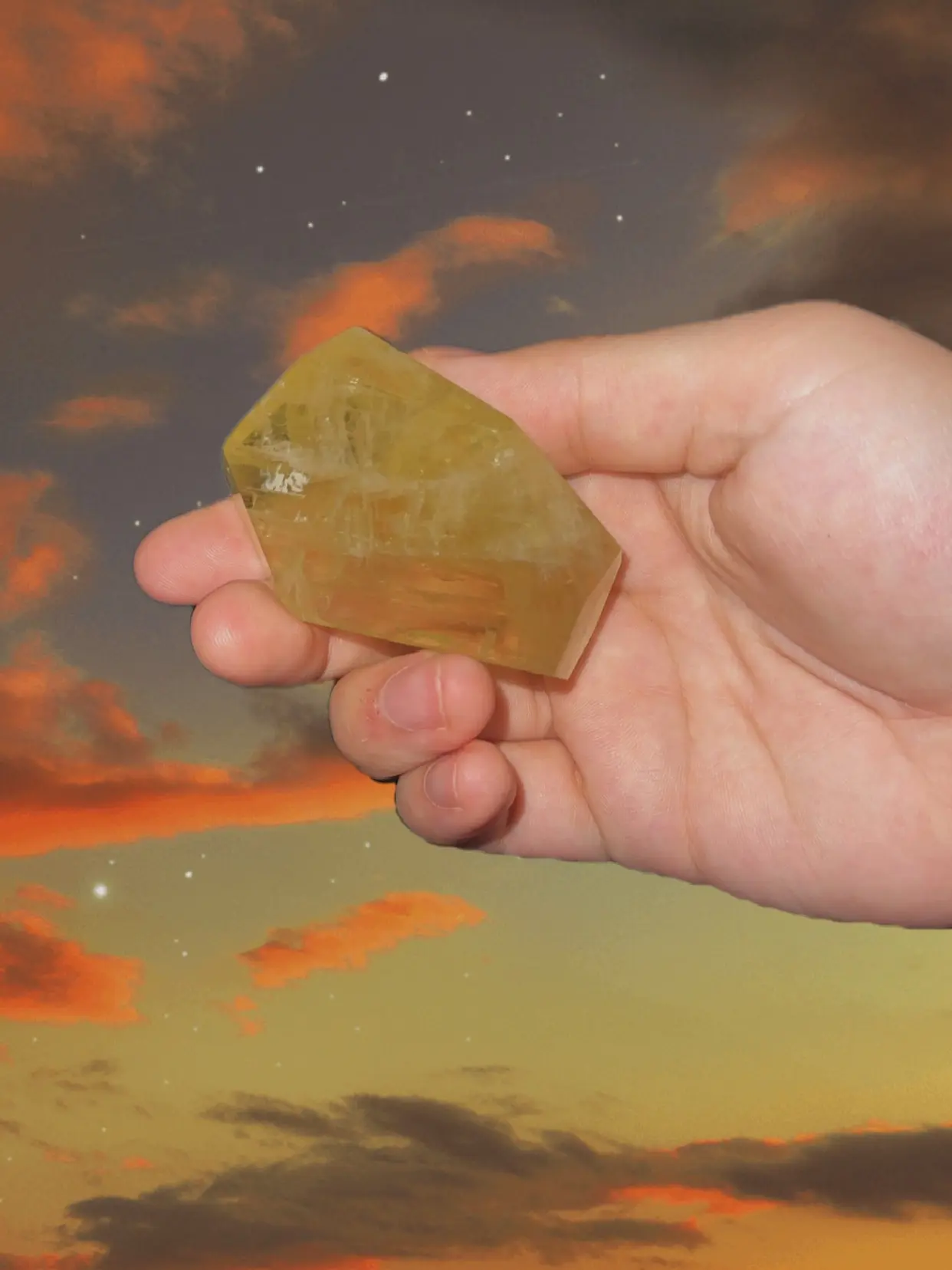 Free Form Citrine Crystal - Ethically Sourced & Heat Treated for Natural Beauty 4-7 cm Size for Meditation & Energy Work