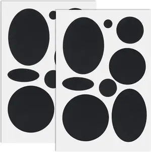 Jacket Repair Patch Kit 16pcs Puffer Down  Black Nylon Fabric Repair Patch Self Adhesive Waterproof Stick on Patches Tape Coat Clothing Tent Sleeping Bags Ski Pants Holes