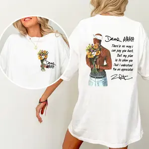 Happy Mother'S Day Dear Mama Tupac Unisex Shirt There'S No Way I Can Pay You Back Tee - 2Pac Quotes T Shirt Cotton Relaxed Fit Vintage Rapper Sweater A Special Birthday Gift.Breathable Pure Cotton, Suitable For Everyday Wear And Outdoor Sports.Versatile