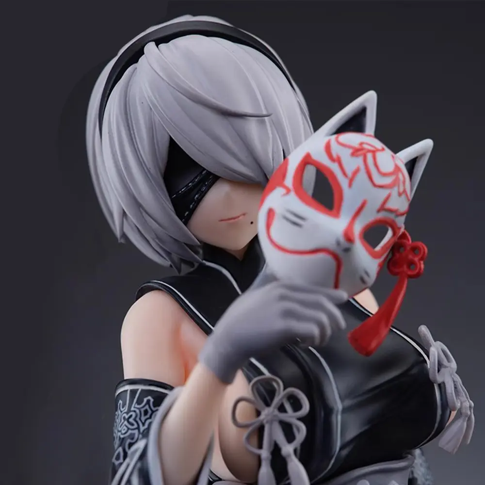 Anime 2Byorha figure Kimono Standing A2 Action Figures 2B figurine Doll PVC Beauty Girl Model Toys Collection Statue Gifts