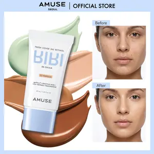 [AMUSE Seoul Official] 365 RETINOL BB CREAM l 7 Shades l BB Cream, Base Makeup, Skincare Infused, Color Correting, Tinted Moisturizer