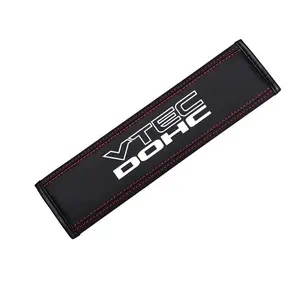 Car Seat Belt Shoulder Pad, Soft & Breathable Car Seat Belt Cover, Universal Car Interior Accessories for HONDA Vtec DOHC