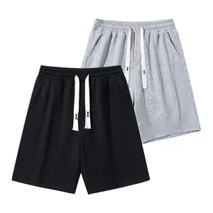 Men's Lightweight Summer Shorts with Adjustable Drawstring Waist & Loose Fit - Solid Color Athletic Shorts Suitable for Jogging, Gym, Casual Wear, Pockets, Machine Washable