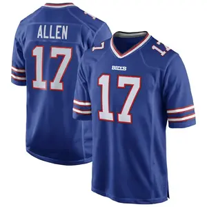 Unisex Josh Allen Buffalo Bills Game Player Jersey - Royal