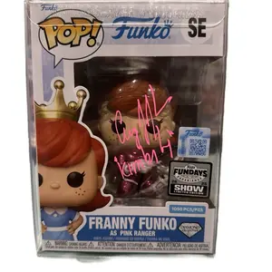 Funko Fundays Franny as Pink Ranger Diamond Collectible Limited Edition 1050 Figurine, Signed by Amy Jo Johnson