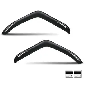 Fit For 2007-2017 Freightliner Cascadia Window Visors Deflector Rain Guards