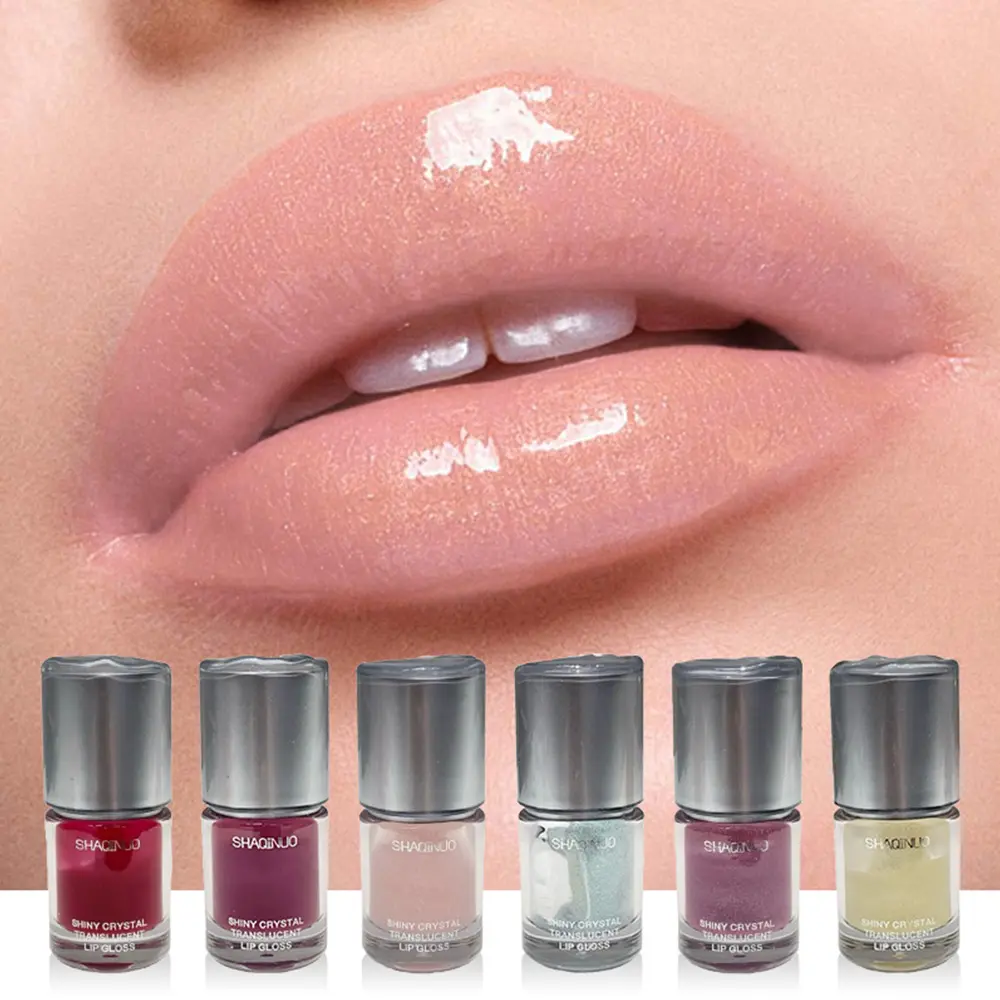 Shaqinuo Glossy Shiny Lip Oil Lipgloss Moisturizing Mirror Shine, Hydrating Lipstick for Daily Use, Festival Makeup, Single Item Pack