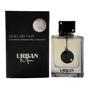 Armaf Club De Nuit Urban Man EDP Spray for Men - 3.6 fl oz Fruit-Flavored, Mint, Multi-Scent Spray-On Fragrance with Bergamot Mix (New Box), Fruit-Flavored Men's Fragrance