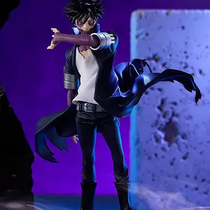 Good Smile Company NEW POP UP PARADE Dabi My Hero Academia Figure Uruha Rushia 4.5 Inch Art Toy Fully Articulated Nendoroid Figure with Mini-Ghosts