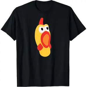 100% Cotton  Unisex Unku T-shirt Rubber Chicken T-Shirt