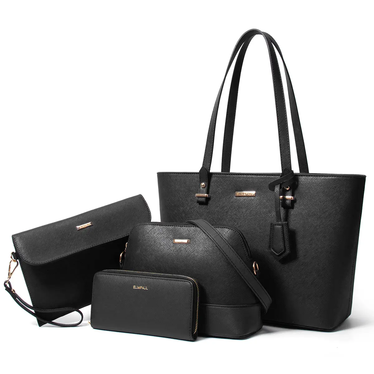 Women Fashion Handbags Wallet Tote Bag Shoulder Bag Top Handle Satchel Purse Set 4pcs, Purse Shoulder Bag, Bags For Women Purses tiktokshopspringglowup