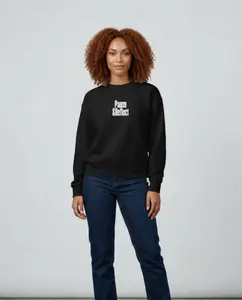 Inspirational Graphic Sweatshirt for Women, Casual Crewneck Pullover, Soft and Cozy Everyday Outfit, Positive Message Apparel, Trendy Women's Clothing, Pause & Reflect Sweatshirt