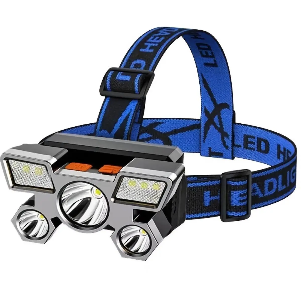 Rechargeable LED Headlight, High-Brightness & Long-Range LED Headlamp, Suitable for Night Fishing, Mining and Outdoor Camping, Headlamp Hiking, Camping Headlamps