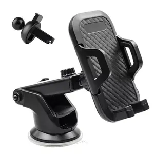 360 Air Vent Clip Mount Car Dashboard Windshield Suction Bracket Socket Car Mobile Cell Phone Stand Holder