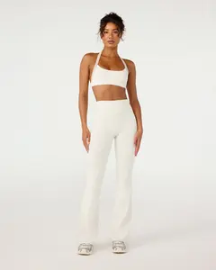 Form Invisible Scrunch Flare Leggings | Vanilla